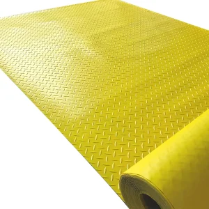 Anti-Slip Garage Workshop Vinyl Flooring Mat, Waterproof PVC Roll