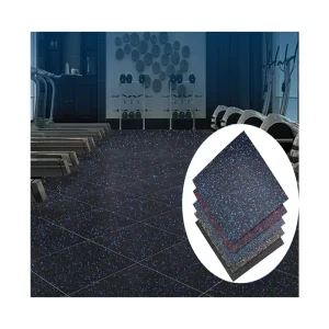 Anti Slip Gym Rubber Flooring Rolls and Floor Tiles 10mm 15mm 20mm