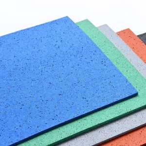Anti Slip Gym Rubber Tile Rubber Shetting Rubber Floor Matting