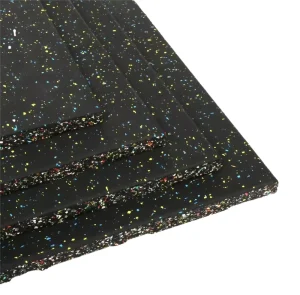 Anti-Slip Indoor Rubber Gym Floor Tiles