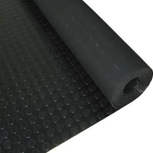 Anti-Slip Industrial Low-Odor Rubber Sheet Flooring Mats for Garages