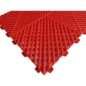 Anti-Slip Interlocking Garage Floor Tiles PP and Vinyl for Indoor and Outdoor Workshops