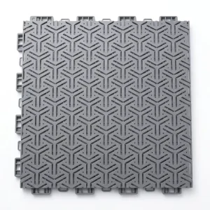 Anti-Slip Interlocking Modular Sports PP Tile Weatherproof Suspended Flooring for Outdoor Sport Court