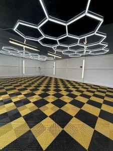 Anti-Slip Interlocking PP Plastic Garage Floor Tiles