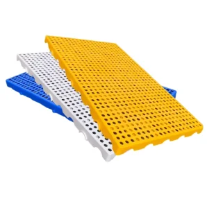 Anti-Slip Interlocking Plastic Floor Mats for Industrial Warehouse Storage and Production