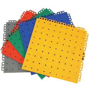 Anti-Slip Interlocking TPE Material Waterproof Outdoor Sports Surface for Gym Health Clubs Hygienic Easy-Clean Antimicrobial