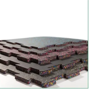 Anti Slip Non Toxic Playground Sport Gymnasium Fitness Room Sbr Epdm Interlocking Gym Rubber Flooring Mats Tiles