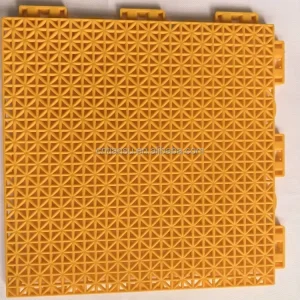 Anti-Slip Outdoor Interlocking Floor Tiles for Sports Courts Easy Click Installation for Gym and School