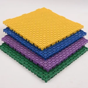 Anti-Slip Outdoor Interlocking PP Sports Flooring Tiles for Basketball Courts and Sports Fields