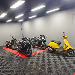 Anti-Slip PP Interlocking Garage Floor Tiles Removable Plastic Interlocking Floor Mats for Car Wash