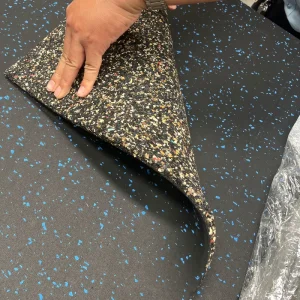 Anti-Slip Rubber Gym Flooring Roll and Tile Mats
