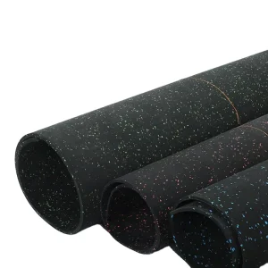 Anti Slip Rubber Tile Flooring Home Gym Rubber Flooring 12mm Gym Mat Rubber Flooring