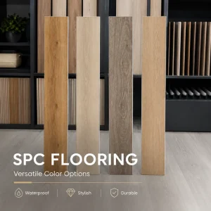 Anti-Slip SPC Flooring Factory Direct Custom-Made Waterproof Rigid Core Eco-Friendly Durable Vinyl Plank Flooring