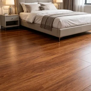 Anti Slip SPC Vinyl Click Lock Flooring Eco Friendly Stone Plastic Composite Floor for Bedroom