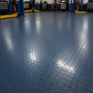 Anti-Slip Shock Absorption Waterproof Rubber Flooring for High-Traffic Areas Circular Square Floating Points