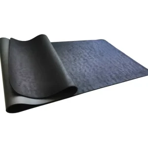 Anti-Slip Solid Natural Rubber and PU Yoga Mat for Workout and Exercise