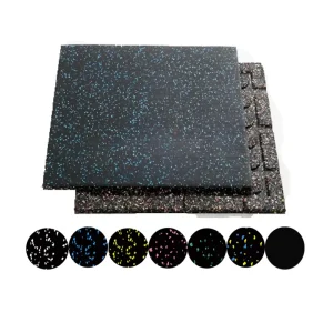 Anti Slip Sports Equipments Rubber Mat Epdm Rubber Gym Flooring Tiles for Gym