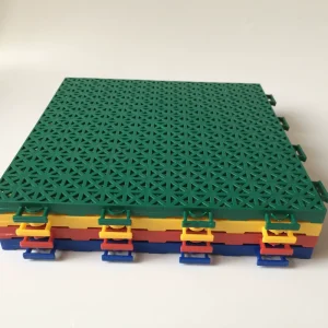 Anti-Slip Vinyl Garage Floor Tiles for Outdoor School and Sports Venue Flooring