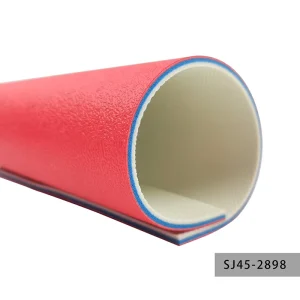 Anti-Slip Waterproof PVC Flooring Mat with Crystal Sand Texture for Sports Venues