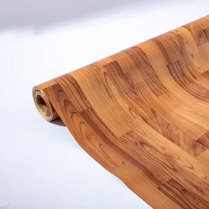 Anti-Slip Waterproof PVC Sponge Vinyl Flooring with Modern Graphic Design, Wear-Resistant Soft Foam for Bedroom and Living Room