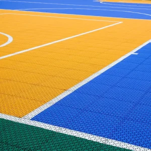 Anti-Slip Wear-Resistant Basketball Flooring Snap-Lock PP Tiles for Indoor Outdoor Park Court Builds
