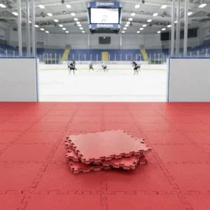 Anti-Slip Wear-Resistant Interlocking Rubber Sports Floor