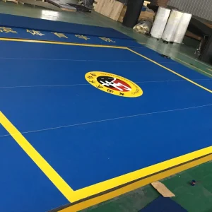 Anti Slip XPE+PVC Sport Mats for Wrestling and Judo Training in Martial Arts Gyms Rollout Mats