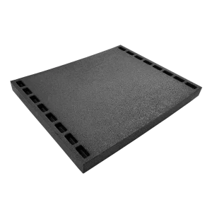 Anti-Static Non-Slip Shock-Absorbent Water-Resistant 51mm Thick SBR Bumper Floor Mat for Gym Fitness