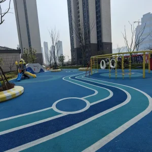 Anti-UV Anti-aging EPDM Rubber Sports Flooring Running Track for School and Daycare FN-C-25052067