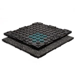 Anti Vibration Shock Absorbent Interlocking Puzzle Fitness Gym Rubber Flooring