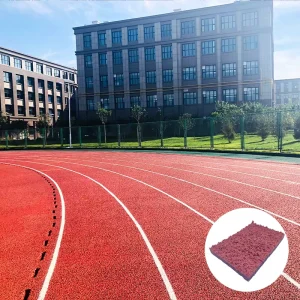 Anti-Yellowing EPDM Rubber Granules for Shock-Absorbing Outdoor Sports Surface Flooring and Athletic Running Tracks