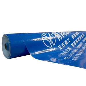 Anti-permeable Paint Floor Protector OPP Non-woven Fabric Floorgard Mat for Home Painting Protection