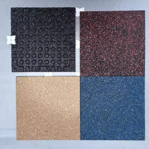 Anti slip EPDM Gym Rubber Flooring Rolls Tiles Sports Equipments Rubber Mat