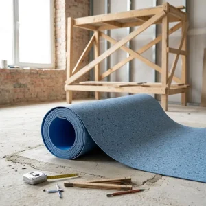 Anti slip Wear resistant PVC Vinyl Roll Flooring Indoor Floor Mat