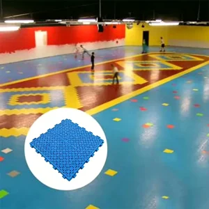 Anti uv Indoor Professional Roller Skate Floor Hockey Interlock Floor Portable Plastic Roller Skating Flooring