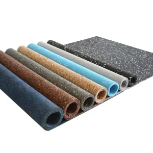 Antislip Durable Rubber Mat Floor Roll EPDM Gym Rubber Flooring Mats
