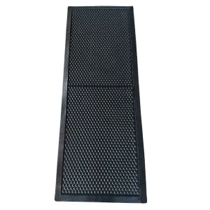 Antistatic Rubber Floor Mat Antifatigue Mat With Polyester Cover Static Dissipative Anti Fatigue