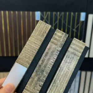 Apartment Renovation Akupanel Wood Acoustic Panel Modern Slat Felt Wall Cladding Bulk Shipment