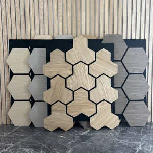 Armor Board Acoustic Wall Panels Indoor Wall Decorative Sound Proof Acoustic Wood Wall Panels with Wood Veneer