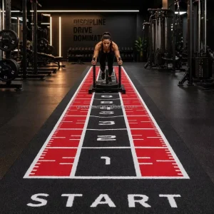 Artificial Fitness Gym Turf Sled Push Turf Support Size Customized Indoor Sports Flooring