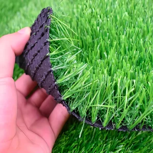 Artificial Turf Mat Anti Slip Surface Durable Rubber Backing OEM Production for Fitness Training Area