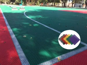 Australian PP Interlocking Flooring Anti Slip Interlocking Outdoor Basketball Badminton Court Floor Tiles Sport Flooring