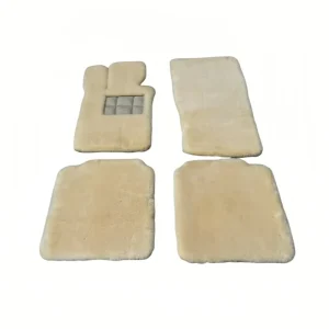 Australian Wool 35mm Waterproof Dustproof Car Mats 5-Piece Full Set OEM