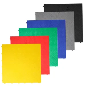 Auto Detailing Floor Tiles 18mm High-Strength Interlocking Mats