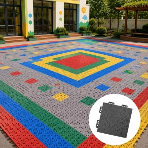 BG980 Soft Connection 25-Grid Mat for Kindergarten Wear Resistant Non Slip