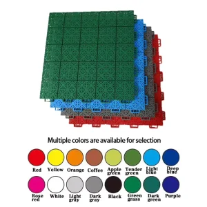 BG980 for Professional Tennis Court Flooring PP Suspended Interlocking Tiles Eco-Friendly Waterproof High Density Weather