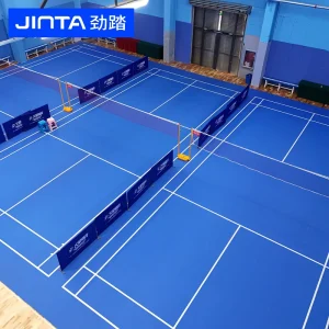 BWF Approved 4.5mm Professional PVC Badminton Court Mat Indoor Sports Flooring Wear resistant Vinyl Floor for Competition Price