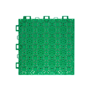 BWF Approved Plastic Interlocking Flooring Tiles for Badminton Pickle Ball Courts Eco Friendly Easy Installation Shock