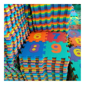 Baby Foam Play Mat Soft & Safe EVA Foam Mats Floor Square Solid Colored Kids Foam Puzzle Play Mat for Playpen
