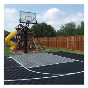 Backyard Basketball Court Flooring Outdoor Sports Flooring Court Temporary Interlocking Floor Tiles Gym Game Court Surface